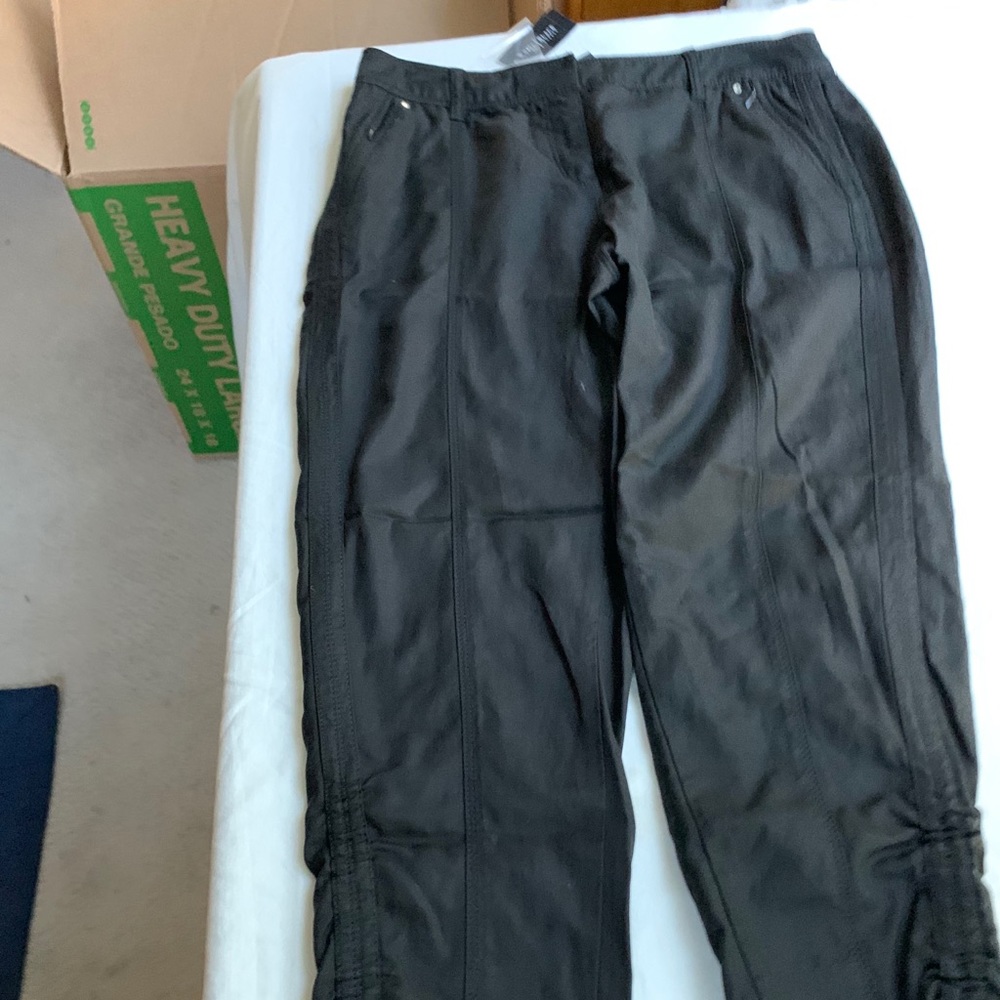 Black cargo pants
